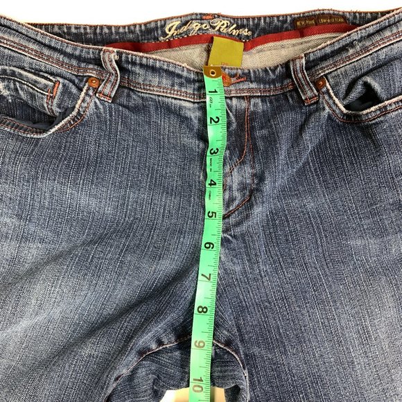 Indigo Palms New York Low Rise Jeans Stretch Flare Leg Womens Size 12S - Picture 8 of 8